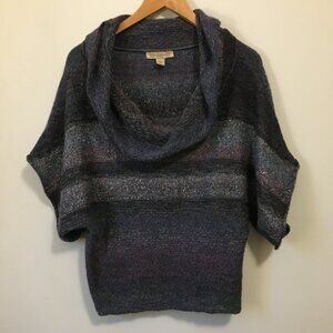 Nine West Vintage American Collection Slouchy Dolman Sleeve Cowl Neck Top